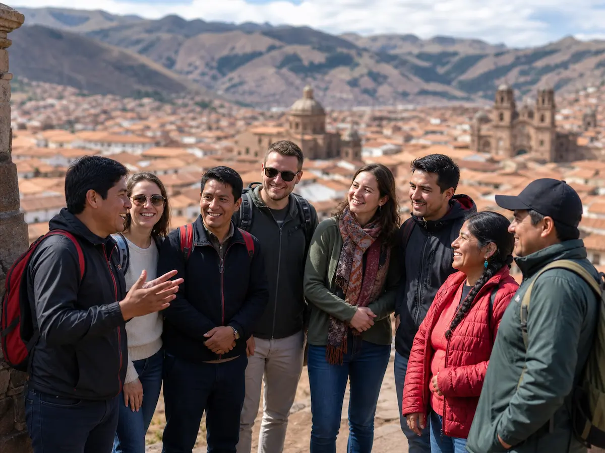 Equipo de Perú Turismo en Cusco